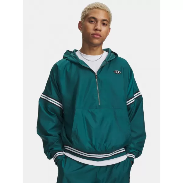  Moška jakna UNDER ARMOUR UA ICON SW WOVEN JKT 6010974-338 ZELENA 