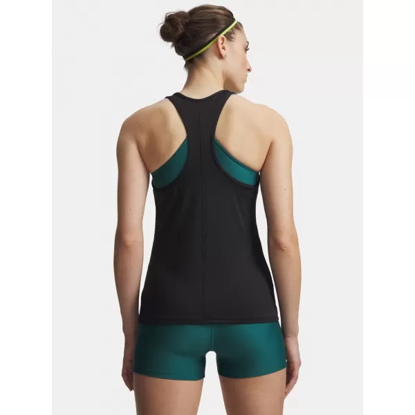  Ženski brezrokavnik UNDER ARMOUR TECH MESH RACER TANK 6009989-001 ČRNA 