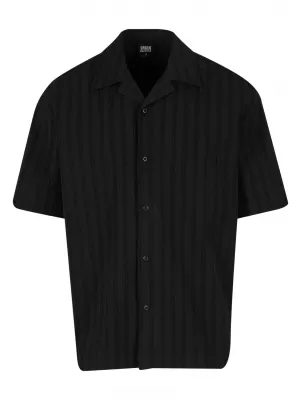 Moška srajca URBAN CLASSICS TB8217-00007 ČRNA