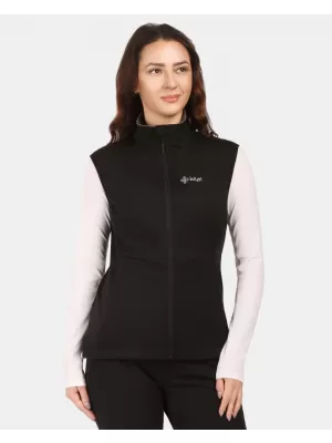 Ženski softshell telovnik KILPI NOIL-W 1L0116KI ČRNA