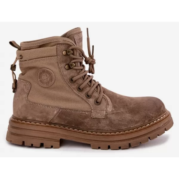  Moški gležnarji BIG STAR SHOES UU174253 BEŽ 