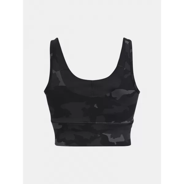  Ženski brezrokavnik UNDER ARMOUR MERIDIAN FITTED CROPTANKPRNT 1380983-021 ČRNA 