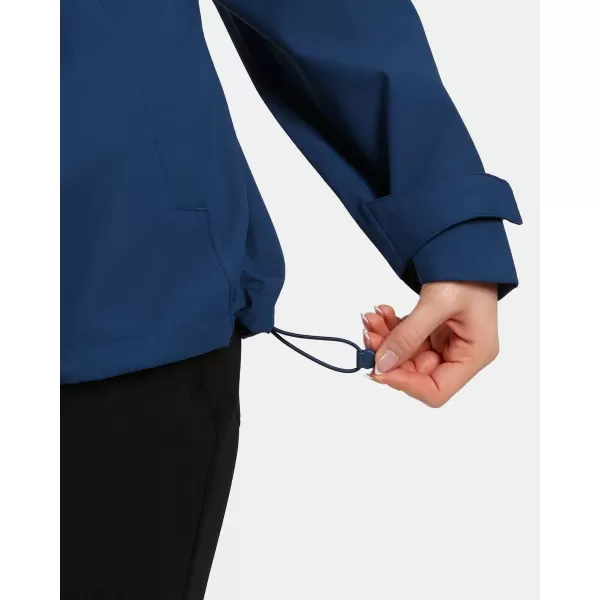  Ženska hardshell jakna KILPI MONTANA-W 1L0102KI TEMNO MODRA 