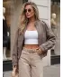 Ženska jakna DSTREET TY5848 KAKI