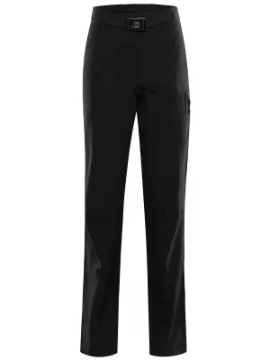Ženske softshell hlače ALPINE PRO CORBA ČRNA