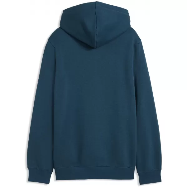  Otroški pulover PUMA ESS 2 COLOR NO. 1 LOGO HOODIE FL B 68582236 POLNOČNI BENCIN 