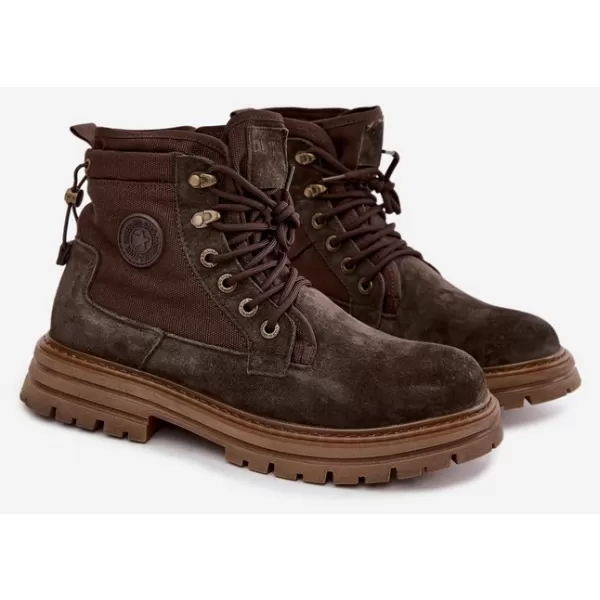  Moški čevlji BIG STAR SHOES UU174254 RJAVE/BEŽ SENCE 