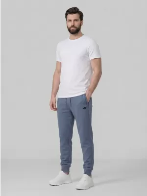 Moške hlače 4F WMM00TTROM1674 DENIM
