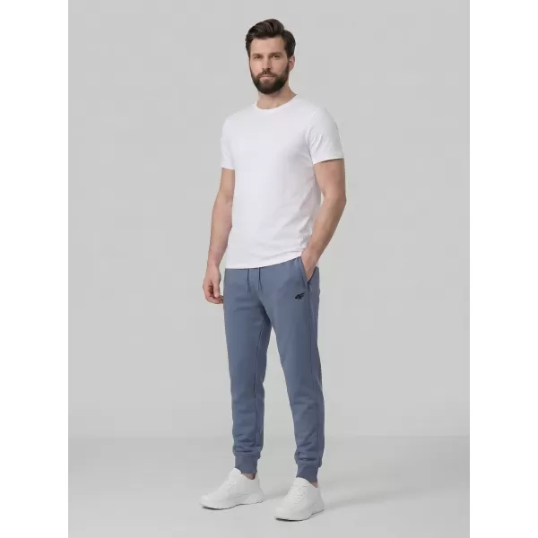  Moške hlače 4F WMM00TTROM1674 DENIM 