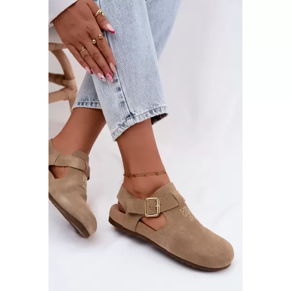  Ženske sandale BIG STAR SHOES TT274542 BEŽ 