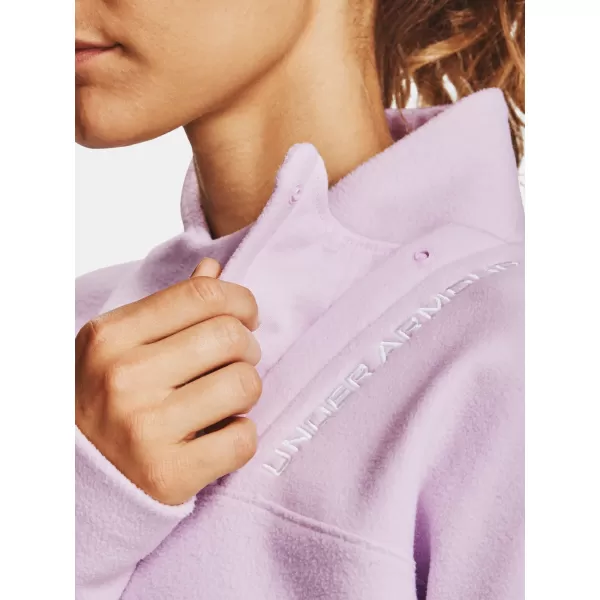  Ženski pulover UNDER ARMOUR RECOVER FLEECE WRAP NECK 1356347-570 VIJOLIČNA 