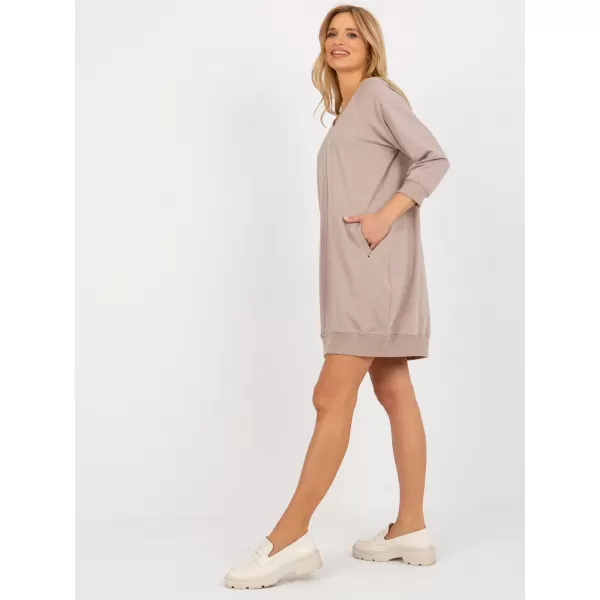 Obleka BASIC FEEL GOOD RV-SK-7203.35P TEMNO BEŽ 