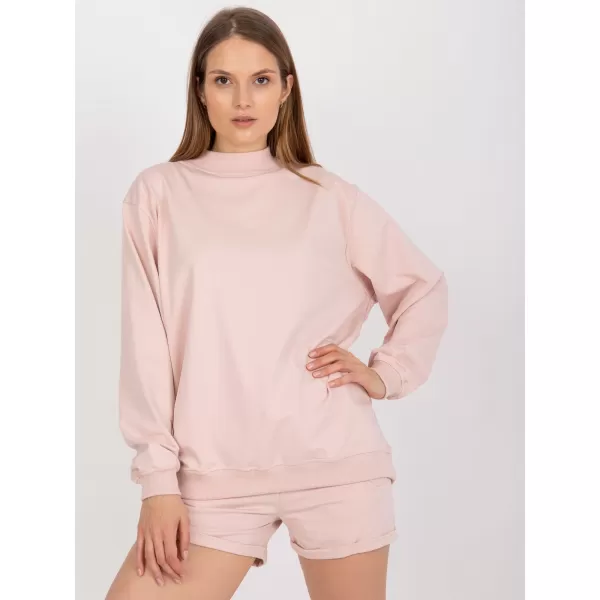  Ženski pulover BASIC FEEL GOOD AP-BL-A-R001 SVETLO ROZA 