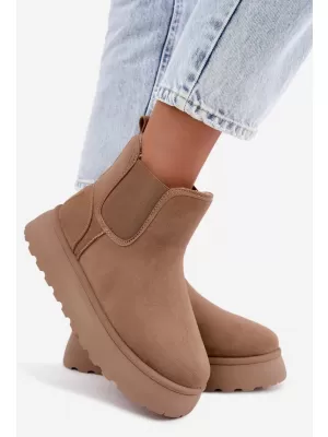 Ženski snežaki BIG STAR SHOES UU274173 BEŽ