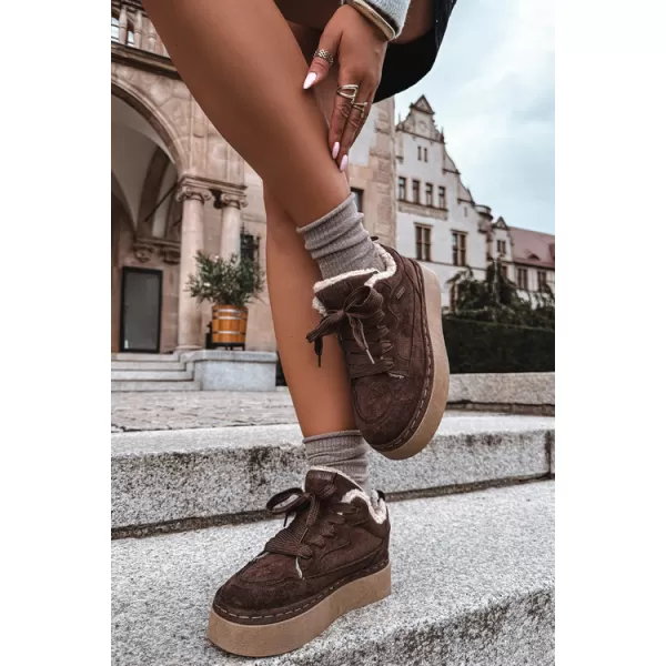  Ženski čevlji BIG STAR SHOES UU274188 RJAVE/BEŽ SENCE 