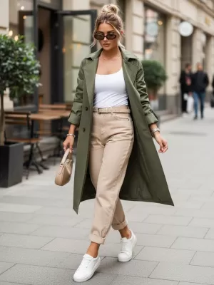 Ženska jakna DSTREET TY5674 ZELENA