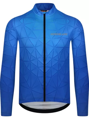 Moški kolesarski dres NORDBLANC RIDEPRO NBSMF8102 MODRA