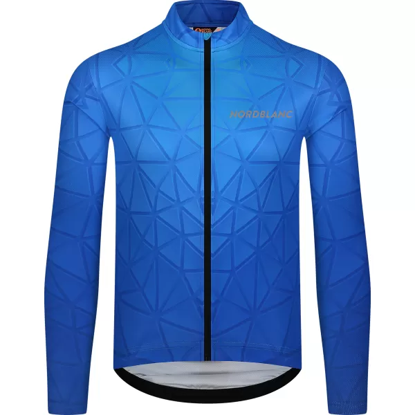  Moški kolesarski dres NORDBLANC RIDEPRO NBSMF8102 MODRA 