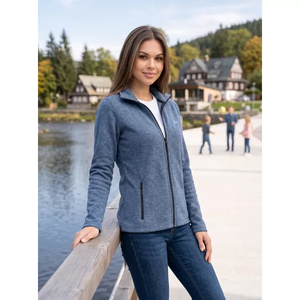  Ženski pulover iz flisa ALTISPORT ALW002852 TEMNI DENIM POUDARKI 