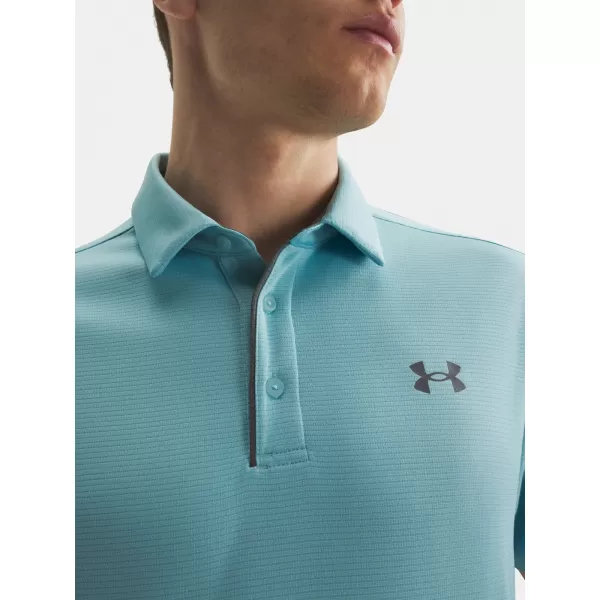  Moška majica s kratkimi rokavi UNDER ARMOUR TECH POLO 1290140-429 MODRA 
