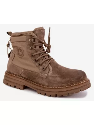 Moški gležnarji BIG STAR SHOES UU174253 BEŽ