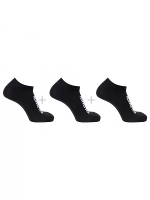 Nogavice SALOMON EVERYDAY LITE LOW 3-PACK LC2912000 ČRNA