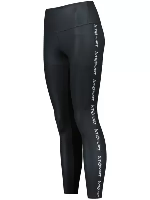 Ženske vrhunske dolge pajkice (nove velikosti) ALTISPORT VOJ/ALW021LEG05 ČRNA