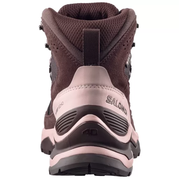  Ženski čevlji SALOMON QUEST ECHO GORE TEX L47968500 ČRNA KAVA/SENČNO SIVA/ČRNA 