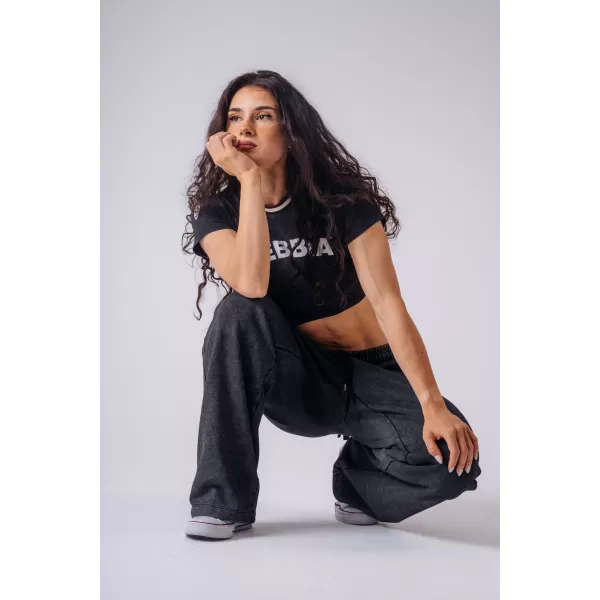  Ženske hlače NEBBIA OLYMPIA 940 ČRNA 