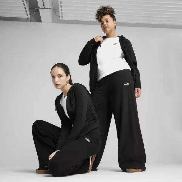  Ženske pajkice PUMA ESS SMALL NO. 1 LOGO HIGH-WAIST STRAIGHT 68242801 ČRNA PUMA 