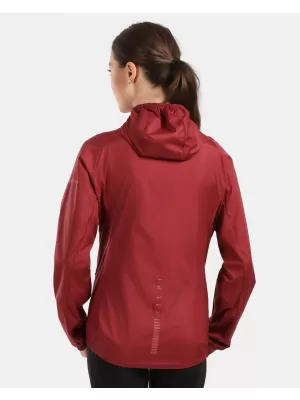 Ženska vetrovka KILPI ROSA-W 1L0109KI TEMNO RDEČA