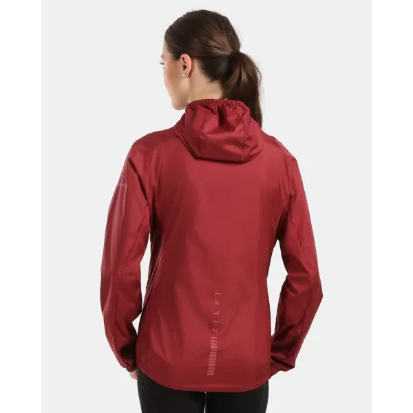  Ženska vetrovka KILPI ROSA-W 1L0109KI TEMNO RDEČA 