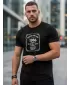 Moška majica s kratkimi rokavi DSTREET NX0101R-BK ČRNA