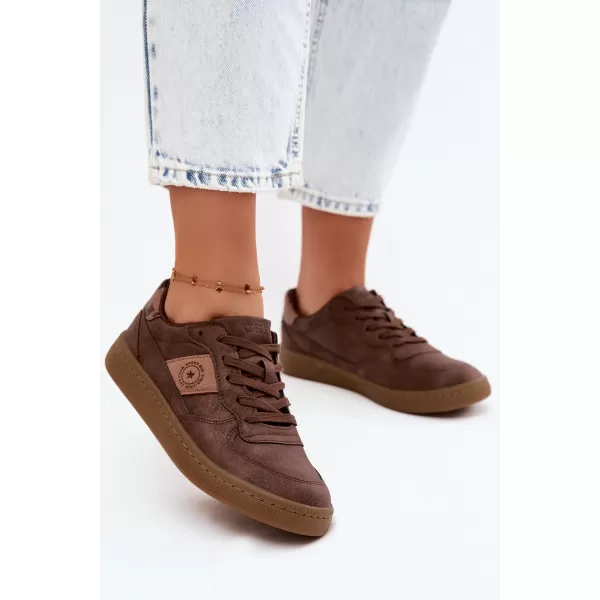  Ženske superge BIG STAR SHOES UU274017 RJAVA/BEŽ 
