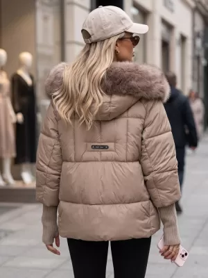 Ženska jakna DSTREET TY5740 BEŽ