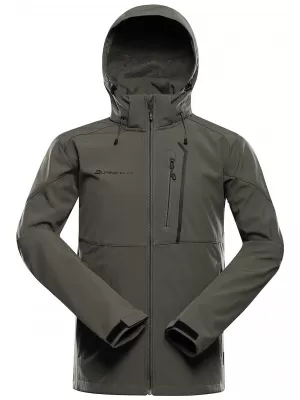 Moška softshell jakna ALPINE PRO HOOR 2 KUHANA BAZILIKA
