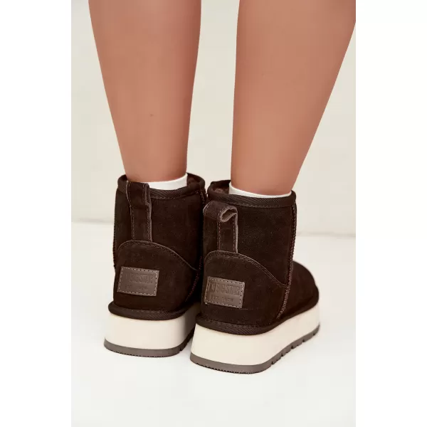  Ženski čevlji BIG STAR SHOES UU274693 RJAVA/BEŽ 