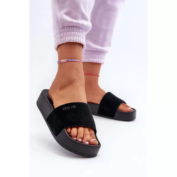  Ženski copati BIG STAR SHOES NN274A670 ČRNA 