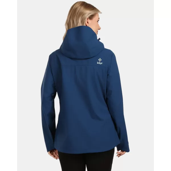  Ženska hardshell jakna KILPI MONTANA-W 1L0102KI TEMNO MODRA 