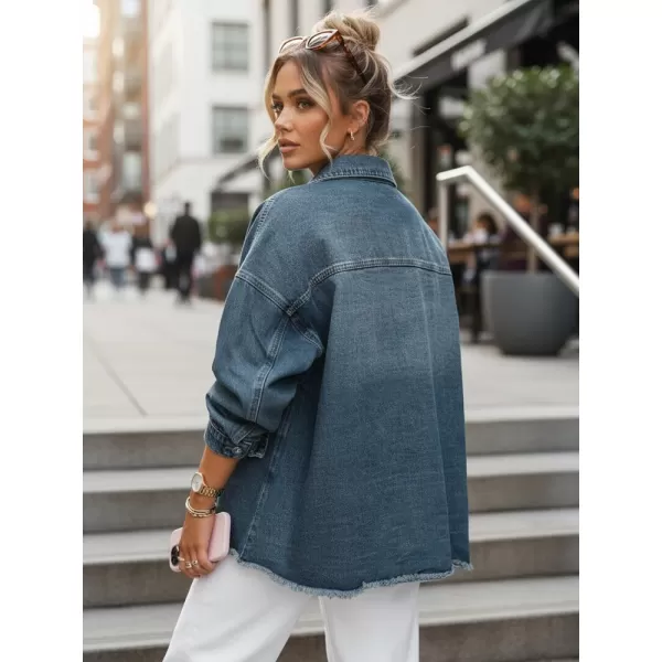  Ženska jakna DSTREET TY5683 MODRA 