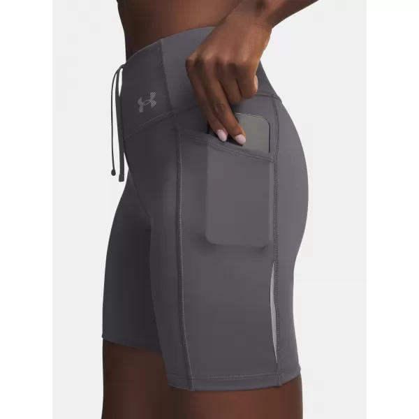  Ženske kratke hlače UNDER ARMOUR UA VELOCITI 6IN FITTED SHORT 6009498-025 SIVA 