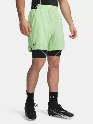 Moške kratke hlače UNDER ARMOUR UA VANISH WOVEN 6IN SHORTS 1373718-712 ZELENA