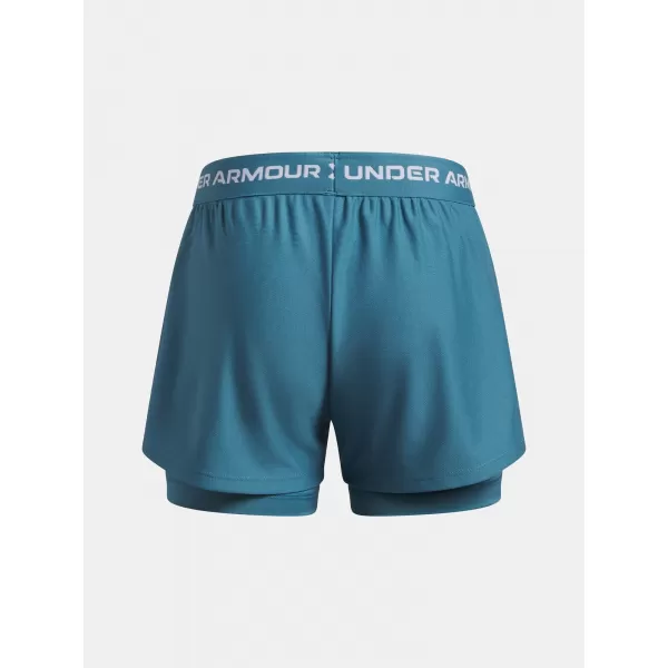  Dekliške kratke hlače UNDER ARMOUR TECH PLAY UP 2N1 SHORT 6004985-466 MODRA 