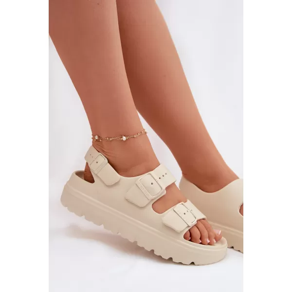  Ženske sandale BIG STAR SHOES TT274A032 BEŽ 