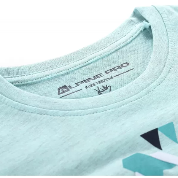  Otroška majica s kratkimi rokavi ALPINE PRO REJO 3 SVETLO MODRA PC RAZLIČICA 