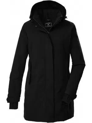Ženska parka KILLTEC KOW 20 ČRNA