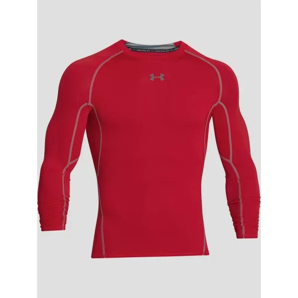  Moška kompresijska majica UNDER ARMOUR HG LS 1257471-600 RDEČA 