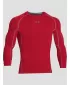 Moška kompresijska majica UNDER ARMOUR HG LS 1257471-600 RDEČA
