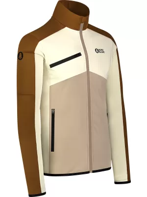 Moški powerfleece pulover NORDBLANC CUSP NBSFM8334 RJAVA