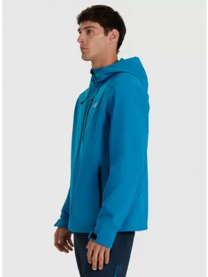 Moška softshell jakna 4F RAW25TSOFM506 MODRA
